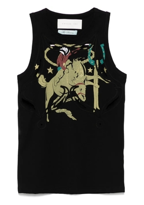 Conner Ives The Schiffli tank top - Black