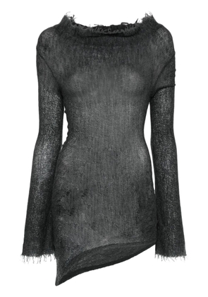 YEHUAFAN fine-knit sweater - Grey