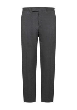 PT Torino pressed-crease flat-front trousers - Grey