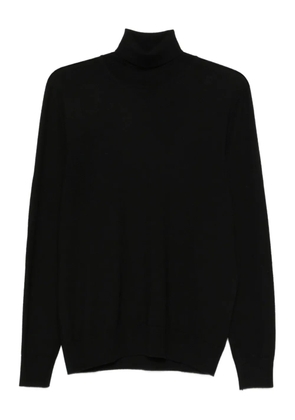 Gran Sasso roll-neck sweater - Black