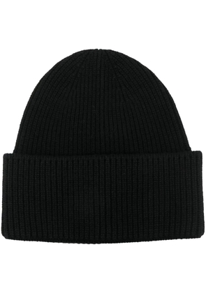 Destin knitted beanie hat - Black