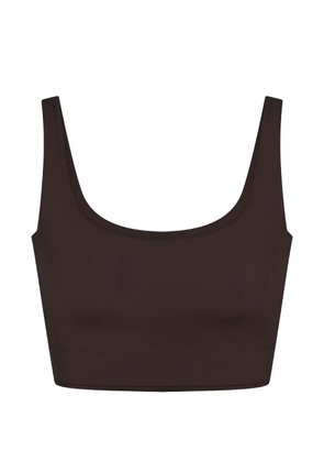 Skims x Nike scoop-neck sports bra - Brown