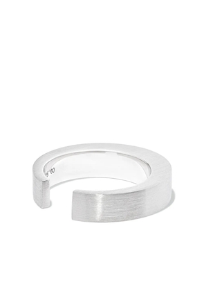 Tom Wood open-front sterling silver ring