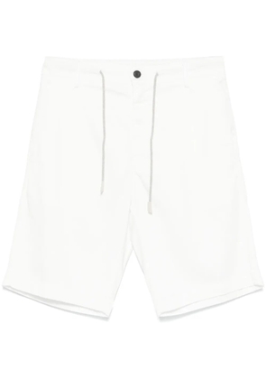 Eleventy drawstring bermuda shorts - White