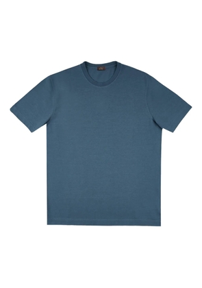 Zanone cotton T-shirt - Blue