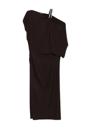TOM FORD asymmetric dress - Brown