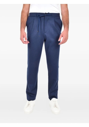 Drumohr drawstring wool trousers - Blue