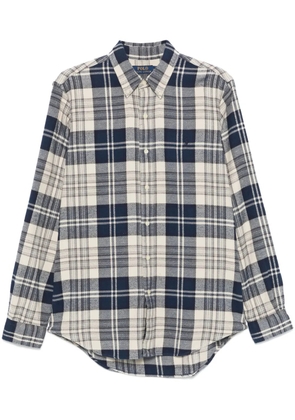 Polo Ralph Lauren plaid-check shirt - Blue