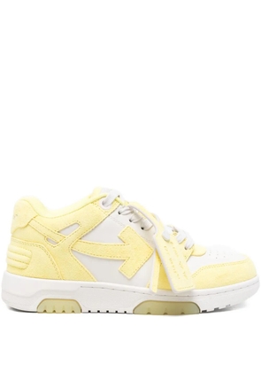 Off-White Arrow-motif sneakers - Yellow