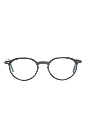 Lunor round-frame glasses - Black