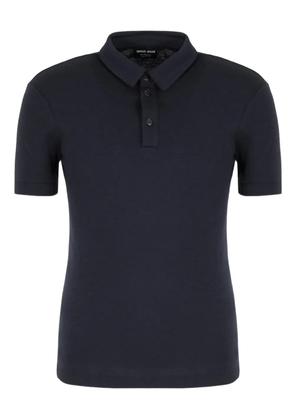 Giorgio Armani buttoned polo shirt - Blue
