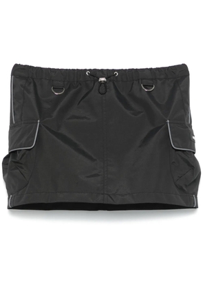 Coperni cargo mini skirt - Black