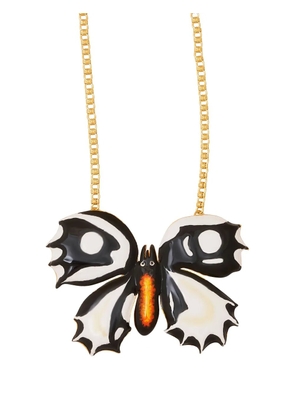 Kenneth Jay Lane Butterfly chain necklace - Gold