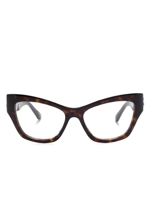 Balenciaga Eyewear cat-eye glasses - Brown