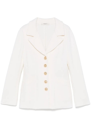 Charlott knitted blazer - White