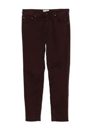 Jacob Cohën Scoot embellished-pocket jeans - Brown