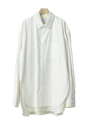 STEIN chest-pocket buttoned shirt - White