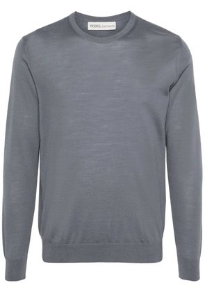 MODES GARMENTS fine-knit merino wool jumper - Grey
