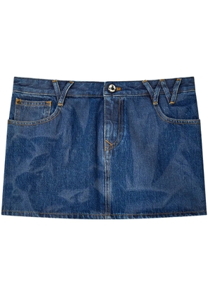 Vivienne Westwood denim mini skirt - Blue