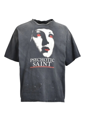 SAINT MXXXXXX graphic-print T-Shirt - Black