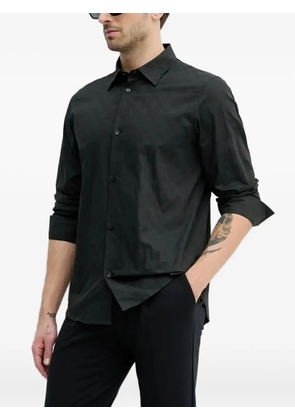 Armani Exchange cotton long-sleeve shirt - Black