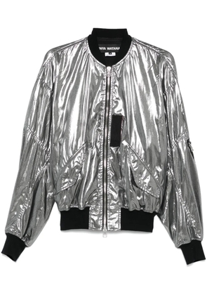 Junya Watanabe lamé jacket - Silver