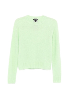 TOM FORD crew neck jumper - Green