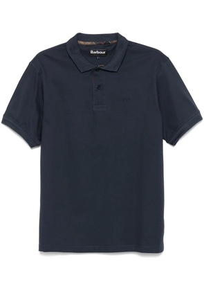 Barbour Tartan Piqué polo shirt - Blue
