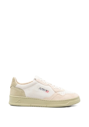 Autry Medalist panelled lace-up sneakers - Neutrals