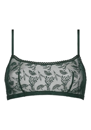 ERES floral-print bra - Green