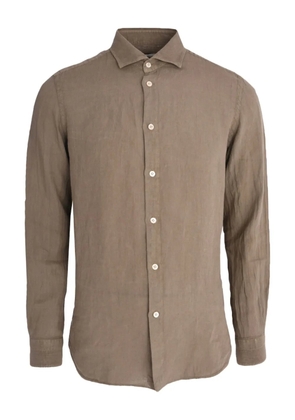 Boglioli long-sleeve shirt - Neutrals