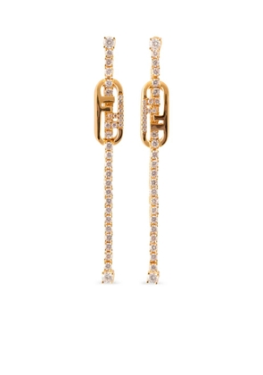 FENDI O'Lock dangle earrings - Gold