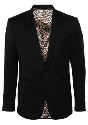 ERALDO single-breasted blazer - Black