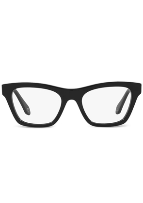 Emporio Armani cat-eye frame glasses - Black