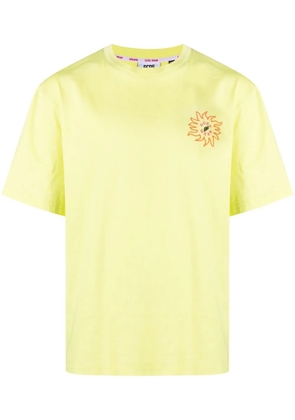 GCDS logo-print detail T-shirt - Green