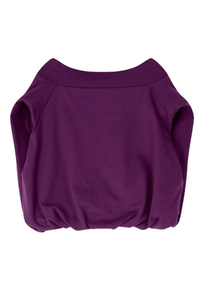 DRIES VAN NOTEN cocoon T-shirt - Purple