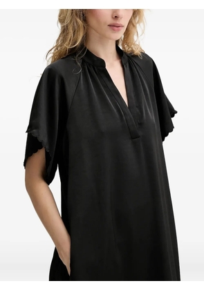 Bruuns Bazaar V-neck dress - Black