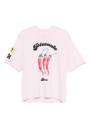 BARROW chilli-print T-shirt - Pink