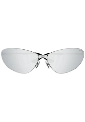 Balenciaga Eyewear Razor cat-eye sunglasses - Silver