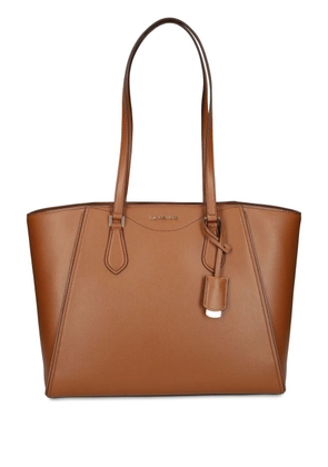 Michael Michael Kors logo-lettering tote bag - Brown