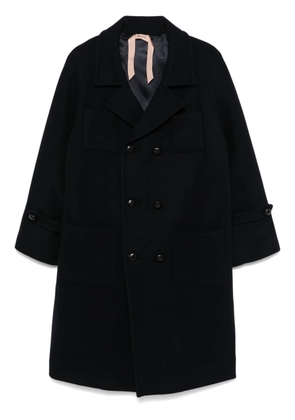 Nº21 double-breasted coat - Blue