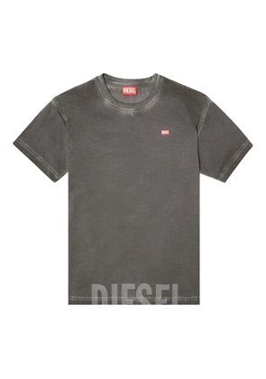 Diesel Norm logo-detail cotton T-shirt - Grey