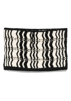 Leslie Amon Riviera mini skirt - Black