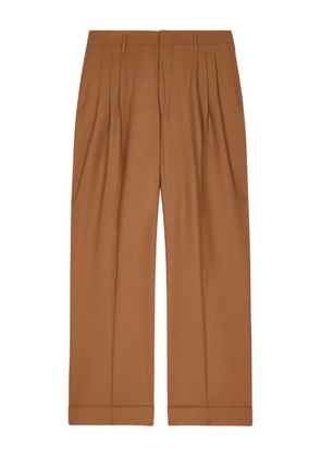 Paul Smith wool straight trousers - Brown