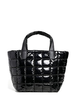 VeeCollective artificial-leather quilted tote bag - Black