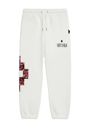 COUNTY OF MILAN geometric-print track pants - Neutrals