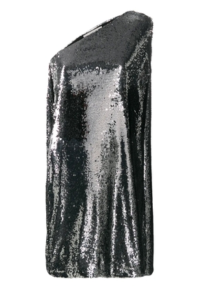 Stella McCartney sequined one-shoulder dress - Silver