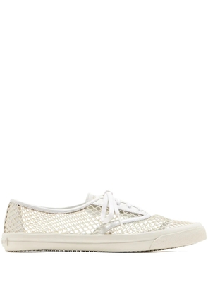 Aquazzura mesh-panel sneakers - White