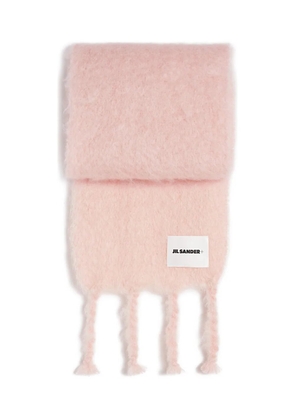 JIL SANDER+ mohair-blend scarf - Pink