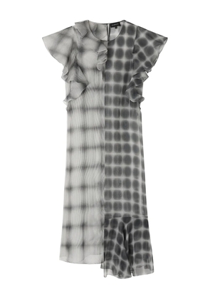 Lee Mathews geometric-print dress - Green